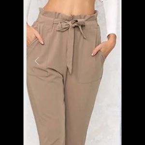 Khaki trousers